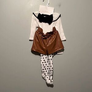 Rachel Zoe RZ Baby Bodysuit Short Tight Headband Set 4-Piece Size 3-6 Months NWT